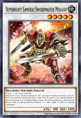 Card Image: Superheavy Samurai Swordmaster Musashi