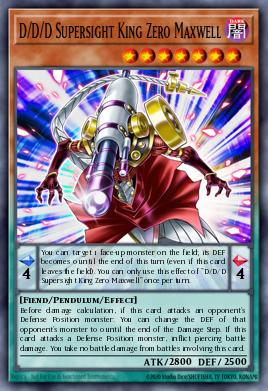 Card Image: D/D/D Supersight King Zero Maxwell