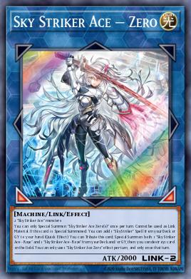 Card Image: Sky Striker Ace = Zero