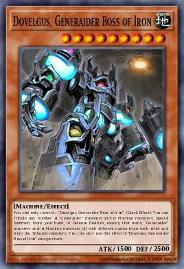 Card Image: Dovelgus, Generaider Boss of Iron