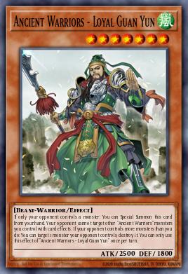 Card Image: Ancient Warriors - Loyal Guan Yun