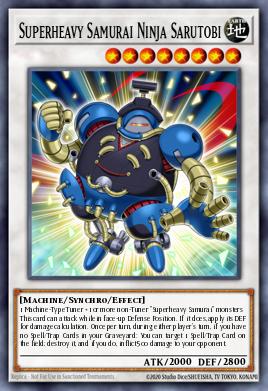 Card Image: Superheavy Samurai Ninja Sarutobi