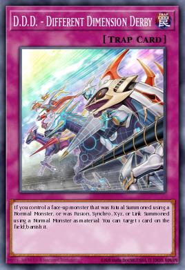 Card Image: D.D.D. - Different Dimension Derby