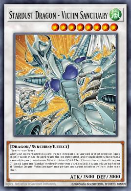 Card Image: Stardust Dragon - Victim Sanctuary