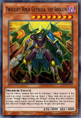 Card Image: Twilight Ninja Getsuga, the Shogun