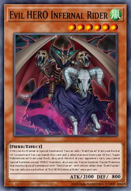 Card Image: Evil HERO Infernal Rider
