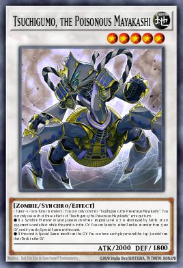 Card Image: Tsuchigumo, the Poisonous Mayakashi