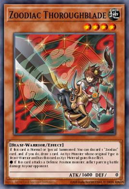 Card Image: Zoodiac Thoroughblade