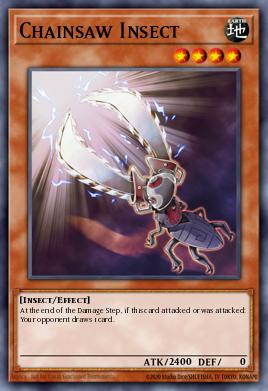 Card Image: Chainsaw Insect