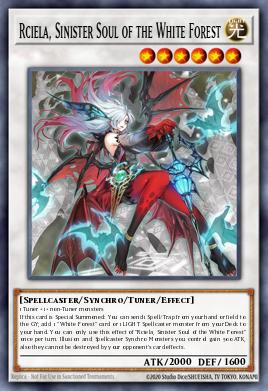 Card Image: Rciela, Sinister Soul of the White Forest