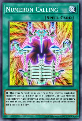 Card Image: Numeron Calling