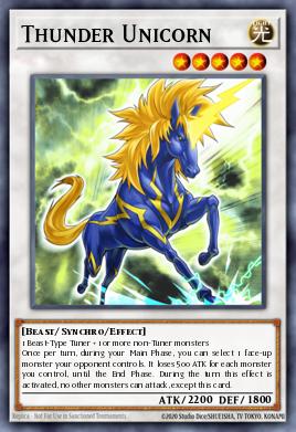 Card Image: Thunder Unicorn