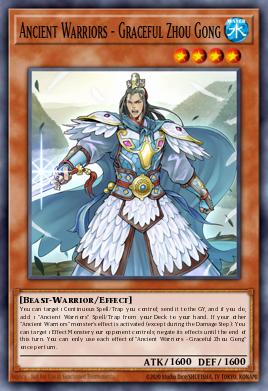 Card Image: Ancient Warriors - Graceful Zhou Gong