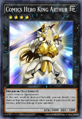 Card Image: Comics Hero King Arthur