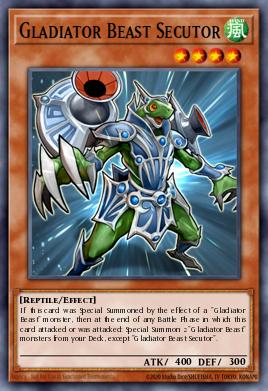 Card Image: Gladiator Beast Secutor