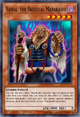 Card Image: Yasha, the Skeletal Mayakashi
