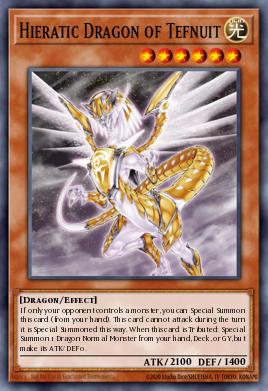 Card Image: Hieratic Dragon of Tefnuit