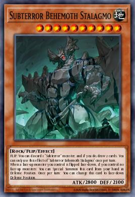 Card Image: Subterror Behemoth Stalagmo