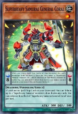 Card Image: Superheavy Samurai General Coral