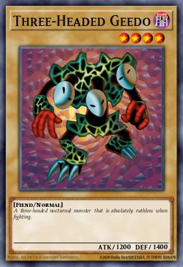 Card Image: Three-Headed Geedo