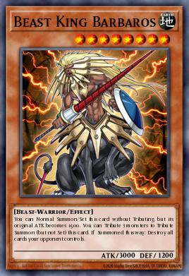 Card Image: Beast King Barbaros