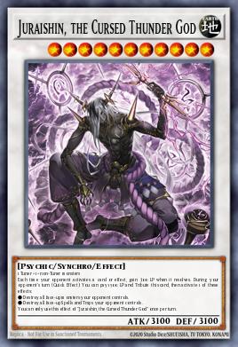 Card Image: Juraishin, the Cursed Thunder God