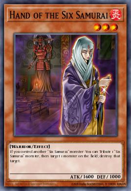 Card Image: Hand of the Six Samurai