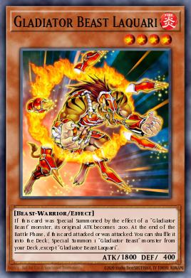 Card Image: Gladiator Beast Laquari