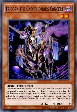 Card Image: Tricorn the Cacophonous Concert