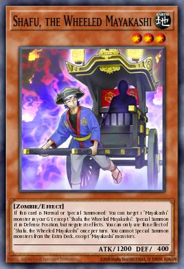 Card Image: Shafu, the Wheeled Mayakashi