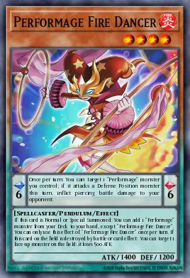 Card Image: Performage Fire Dancer