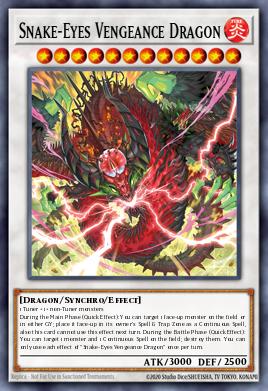 Card Image: Snake-Eyes Vengeance Dragon