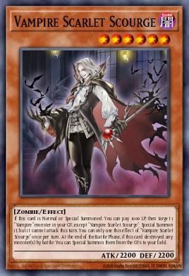 Card Image: Vampire Scarlet Scourge