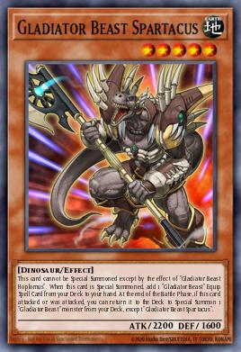 Card Image: Gladiator Beast Spartacus
