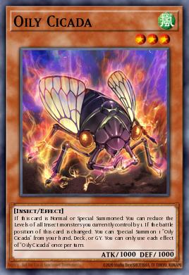 Card Image: Oily Cicada