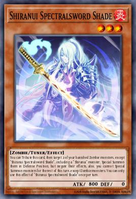 Card Image: Shiranui Spectralsword Shade