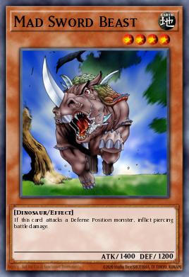 Card Image: Mad Sword Beast