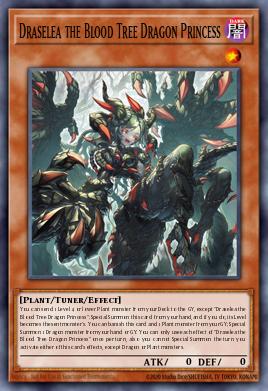 Card Image: Draselea the Blood Tree Dragon Princess