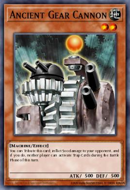 Card Image: Ancient Gear Cannon