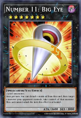 Card Image: Number 11: Big Eye