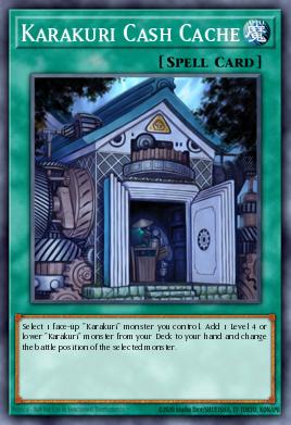 Card Image: Karakuri Cash Cache