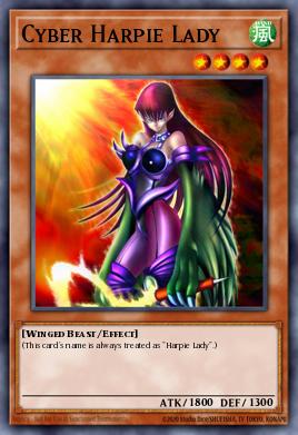 Card Image: Cyber Harpie Lady