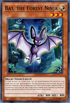 Card Image: Bat, the Forest Ninja