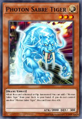 Card Image: Photon Sabre Tiger