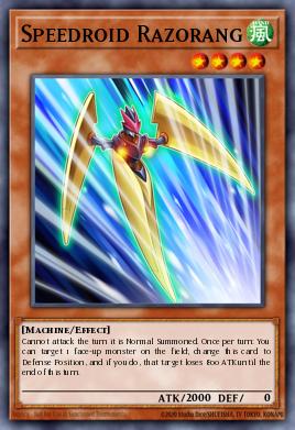 Card Image: Speedroid Razorang
