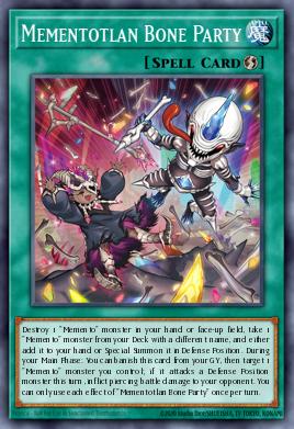 Card Image: Mementotlan Bone Party