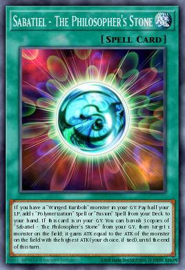 Card Image: Sabatiel - The Philosopher's Stone