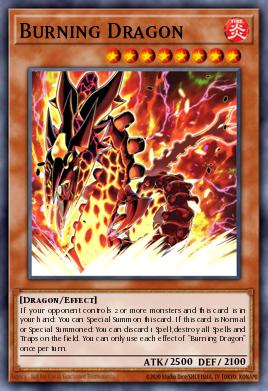 Card Image: Burning Dragon