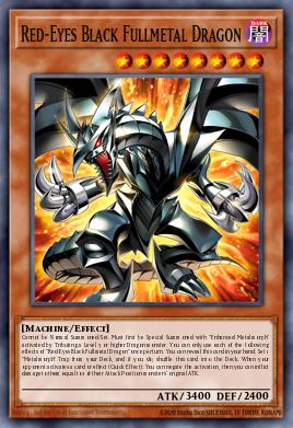 Card Image: Red-Eyes Black Fullmetal Dragon
