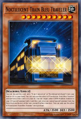Card Image: Night Train Blue Traveler